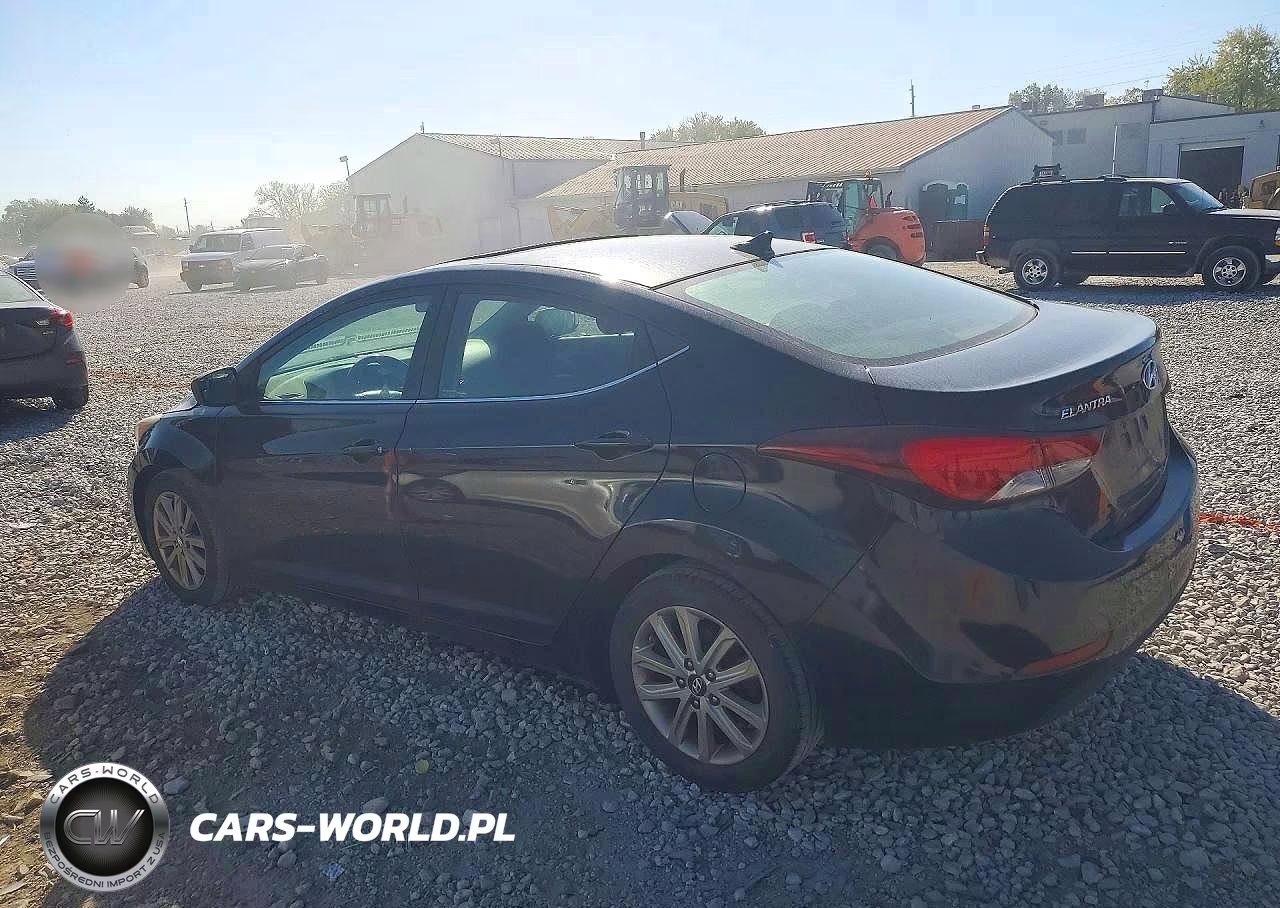 2015 Hyundai Elantra Se VIN:KMHDH4AE9FU259174 - 2