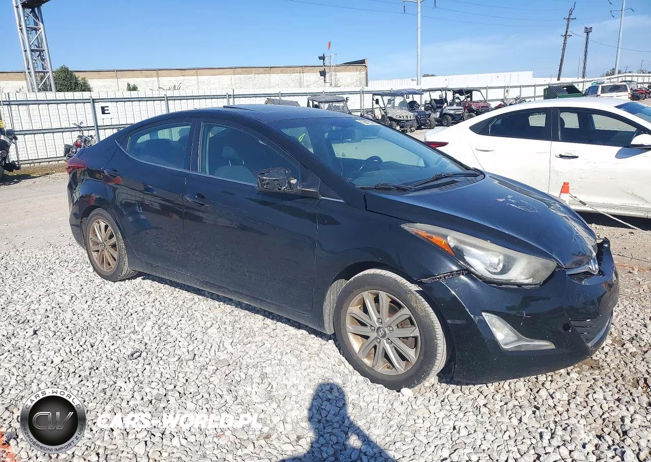 2015 Hyundai Elantra Se VIN:KMHDH4AE9FU259174 - 4