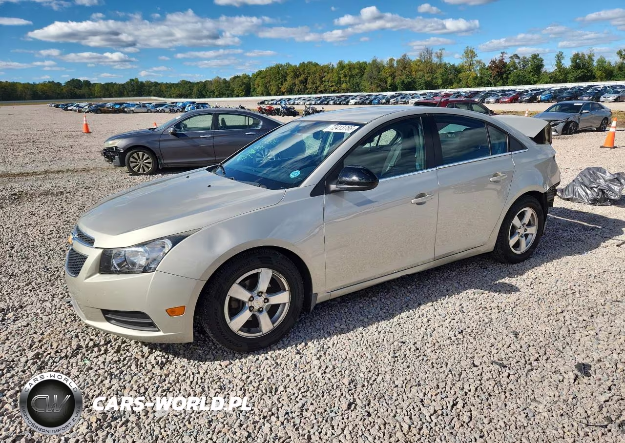 2014 Chevrolet Cruze Lt VIN:1G1PC5SB3E7245979 - 1