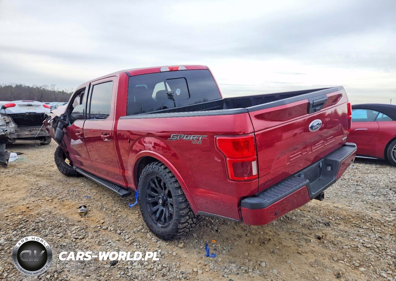 2019 Ford F150 Supercrew VIN:1FTEW1E48KFC83818 - 2