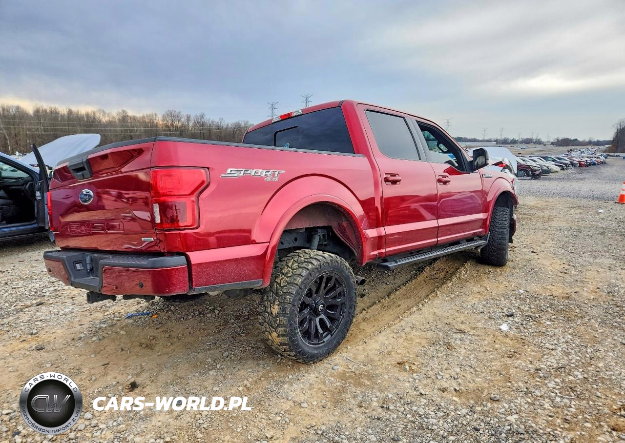 2019 Ford F150 Supercrew VIN:1FTEW1E48KFC83818 - 3