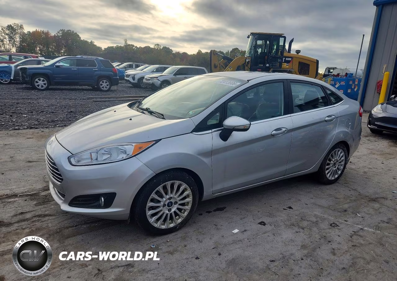 2014 Ford Fiesta Titanium VIN:3FADP4CJ3EM194879 - 1