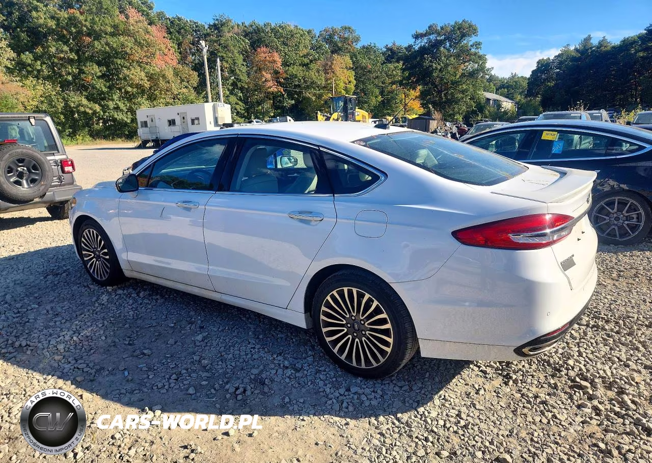 2018 Ford Fusion Titanium-Platinum VIN:3FA6P0D97JR219138 - 2