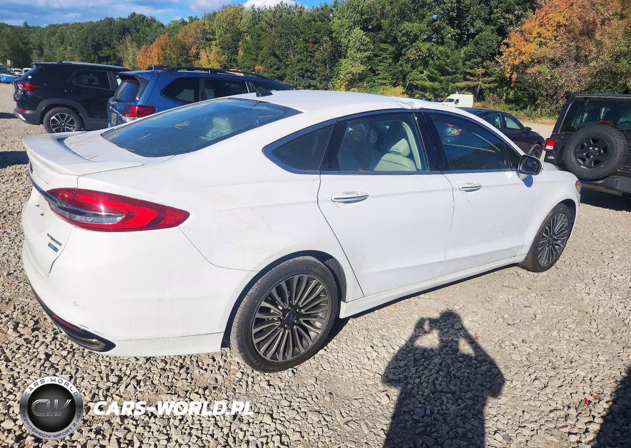 2018 Ford Fusion Titanium-Platinum VIN:3FA6P0D97JR219138 - 3