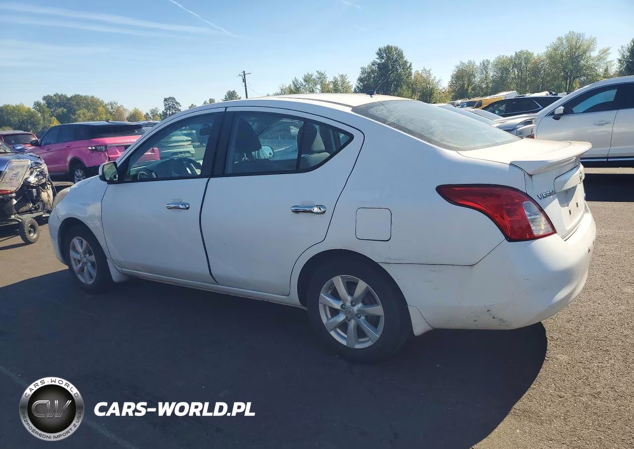 2012 Nissan Versa 1.6 S VIN:3N1CN7AP5CL927461 - 2