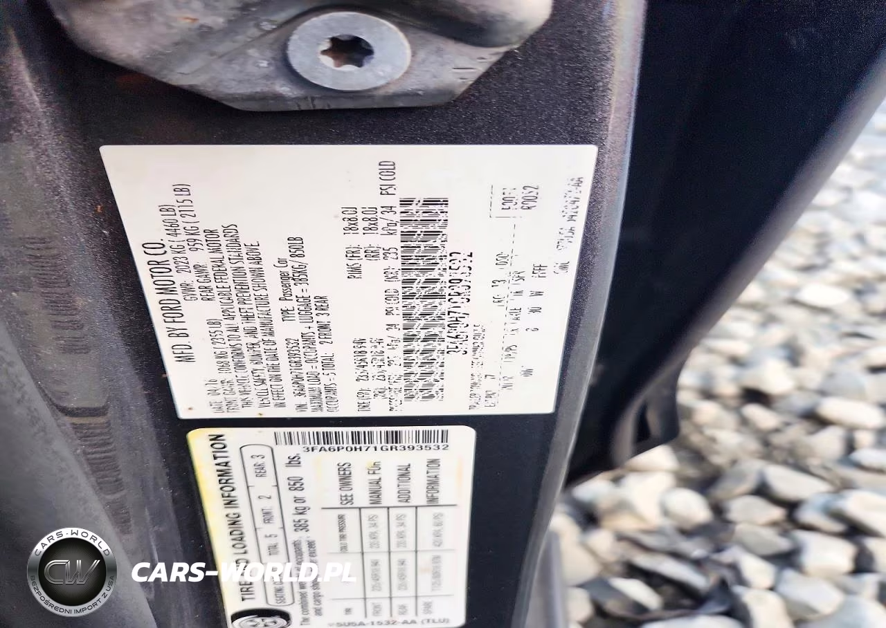 2016 Ford Fusion Se VIN:3FA6P0H71GR393532 - 12