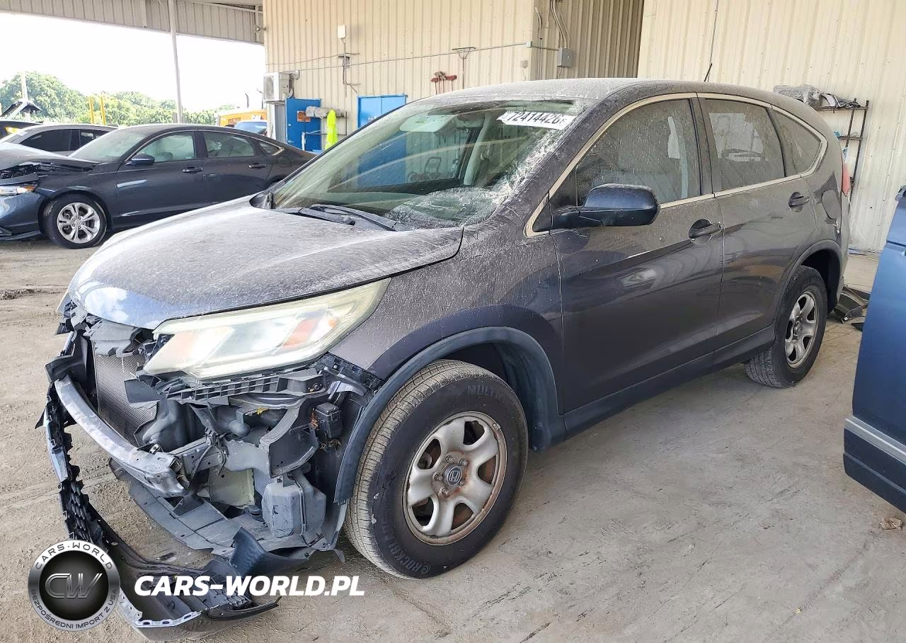 2015 Honda Cr-V Lx VIN:3CZRM3H37FG707297 - 1
