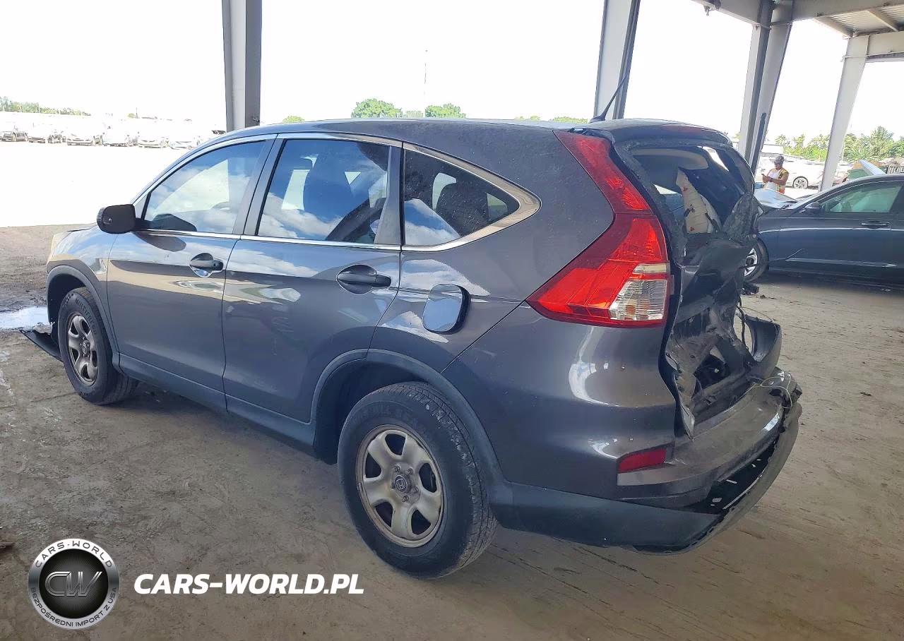 2015 Honda Cr-V Lx VIN:3CZRM3H37FG707297 - 2