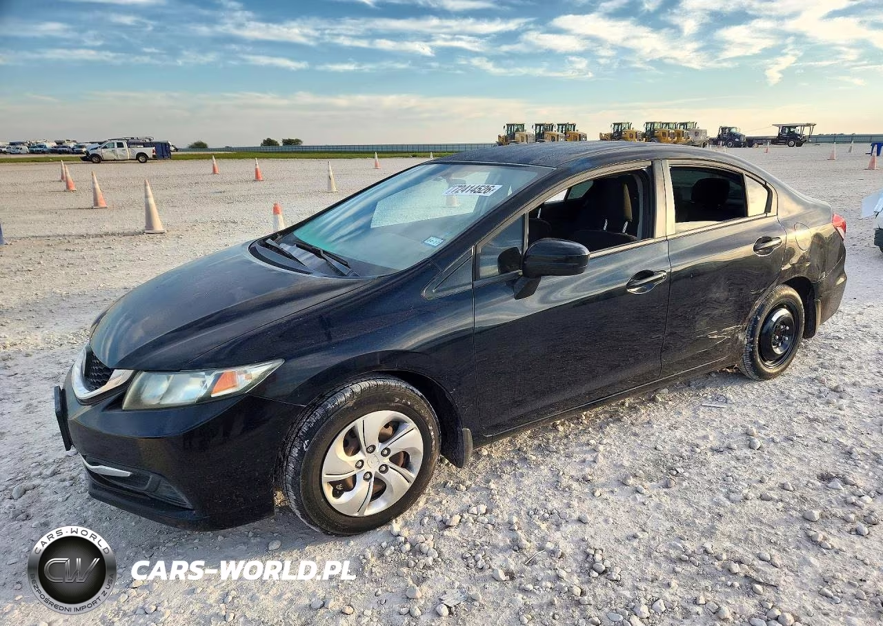 2015 Honda Civic Lx VIN:2HGFB2E53FH535110 - 1