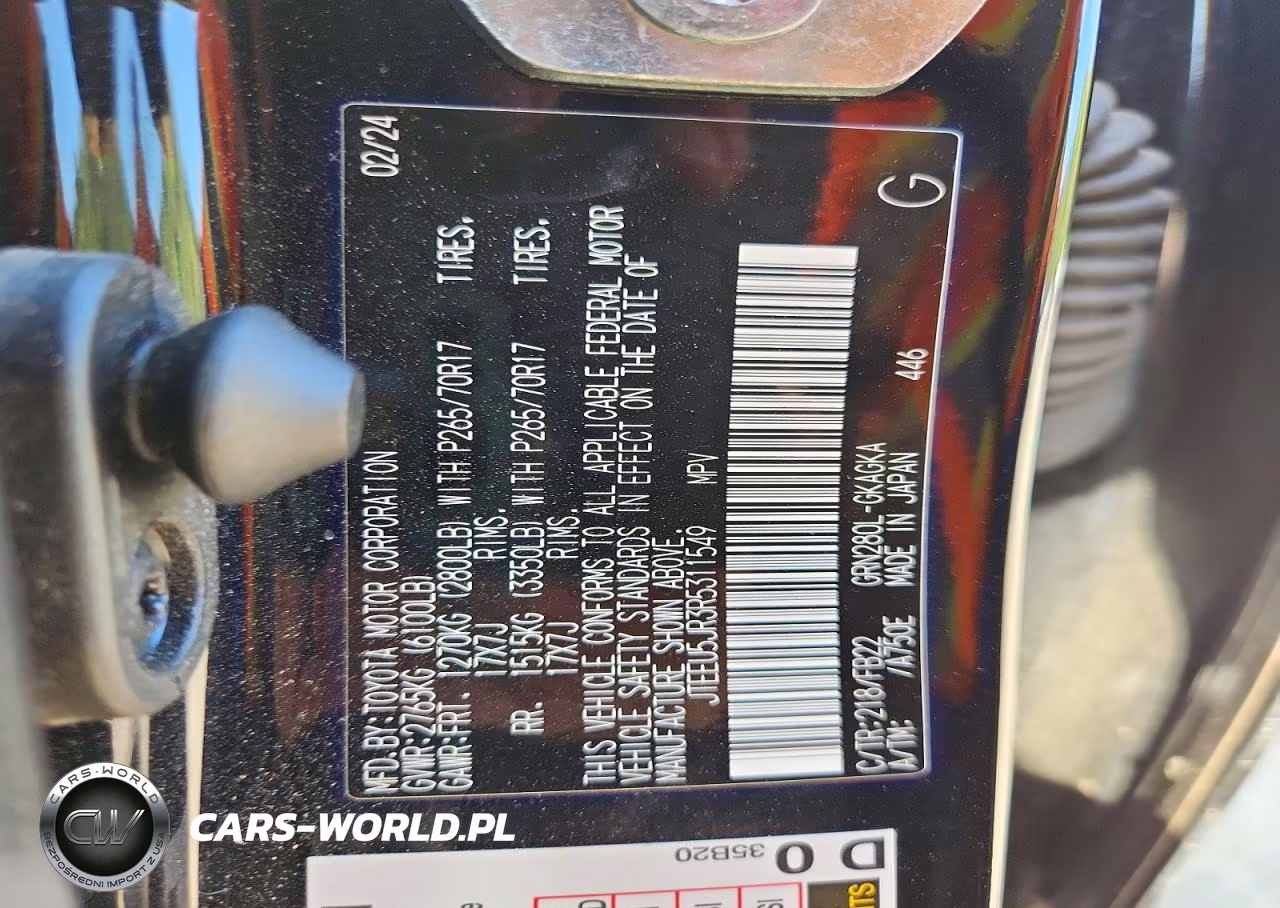 2024 Toyota 4Runner Sr5 VIN:JTEEU5JR3R5311549 - 13