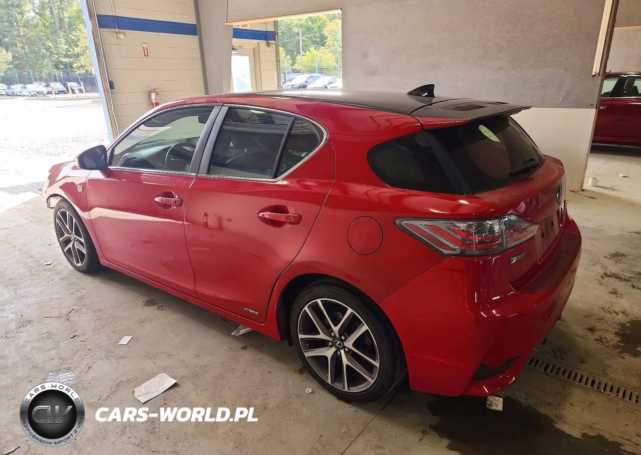 2016 Lexus Ct 200 VIN:JTHKD5BH9G2265185 - 2