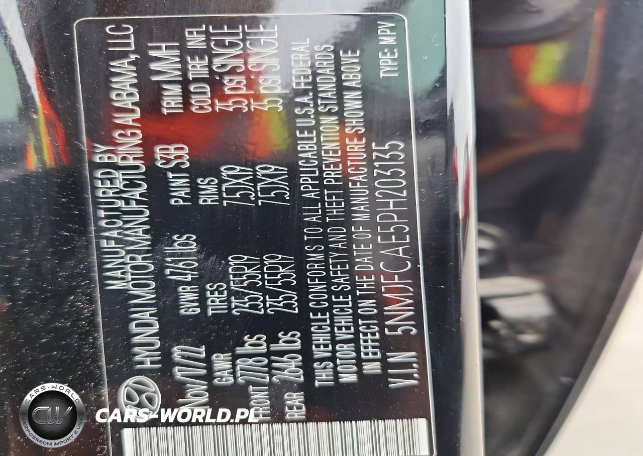 2023 Hyundai Tucson Sel VIN:5NMJFCAE5PH203135 - 12