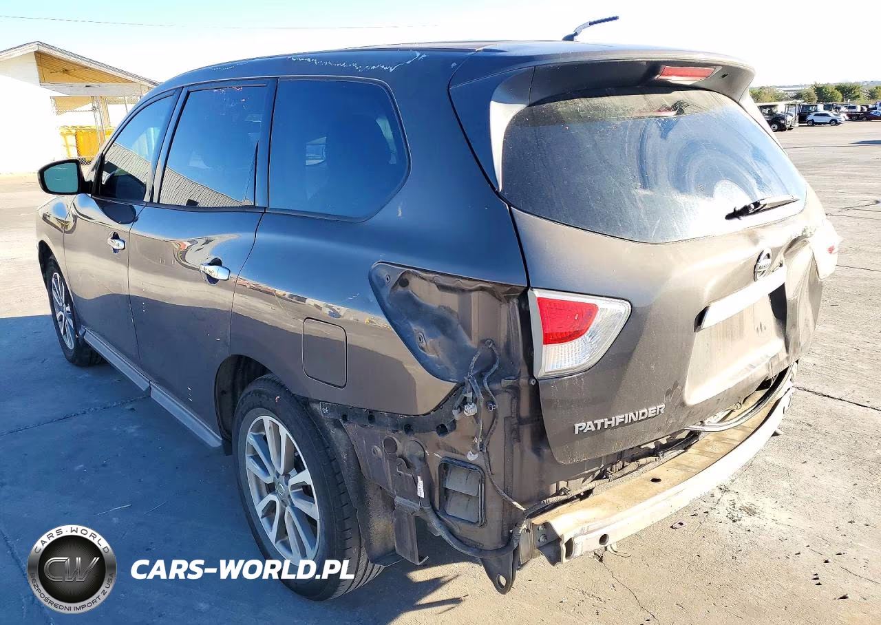 2015 Nissan Pathfinder S VIN:5N1AR2MN1FC629796 - 2