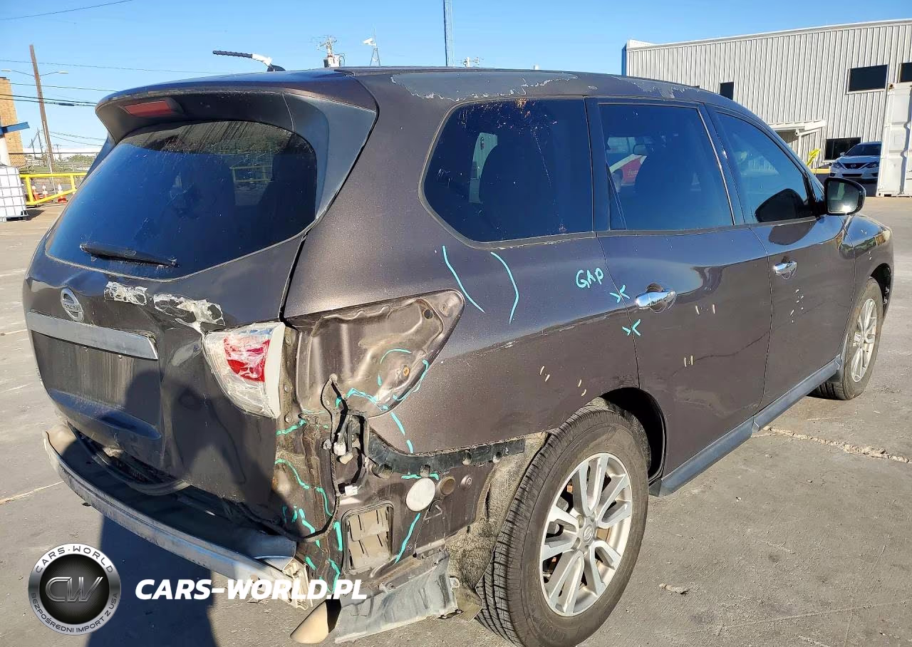 2015 Nissan Pathfinder S VIN:5N1AR2MN1FC629796 - 3