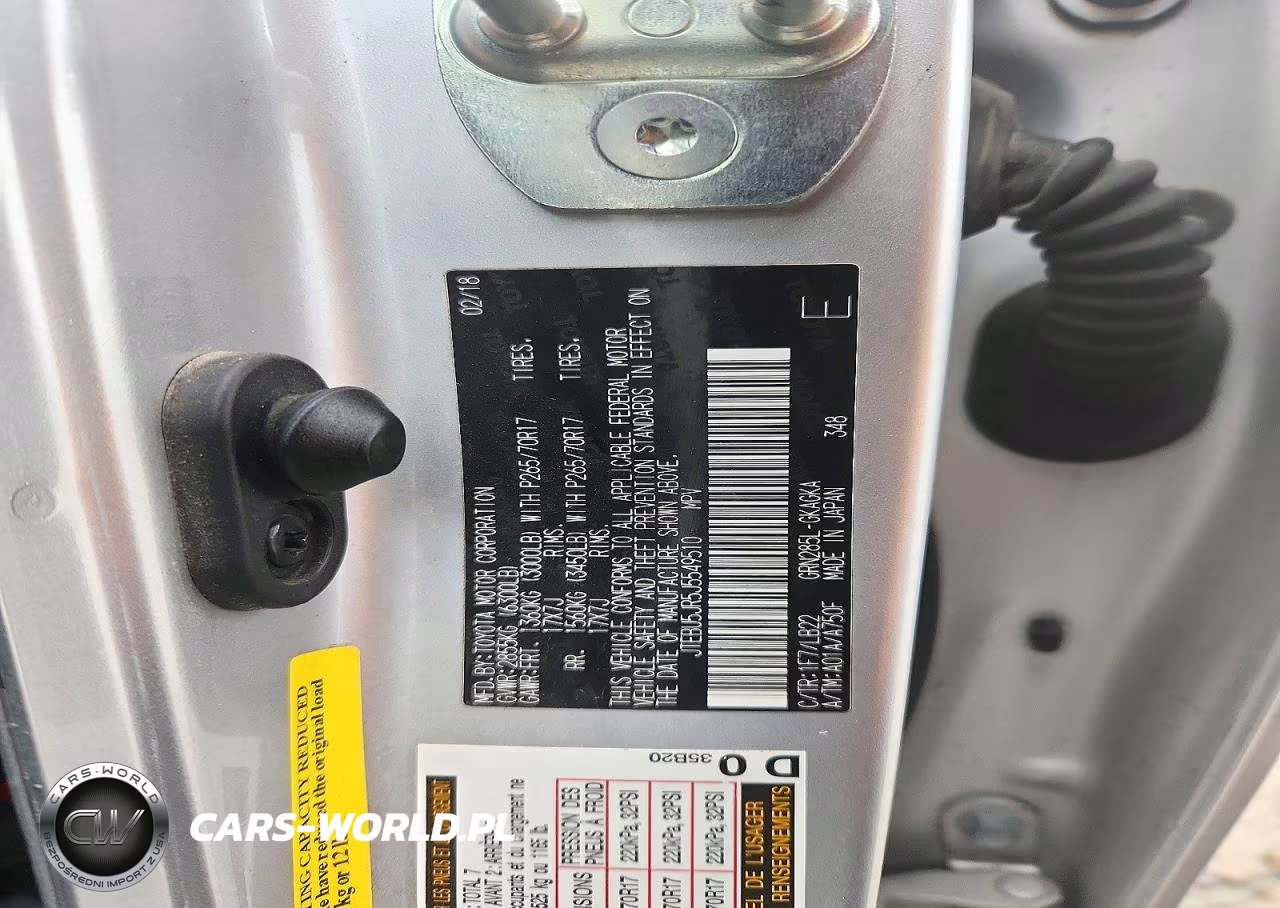 2018 Toyota 4Runner Sr5 Premium VIN:JTEBU5JR5J5549510 - 13