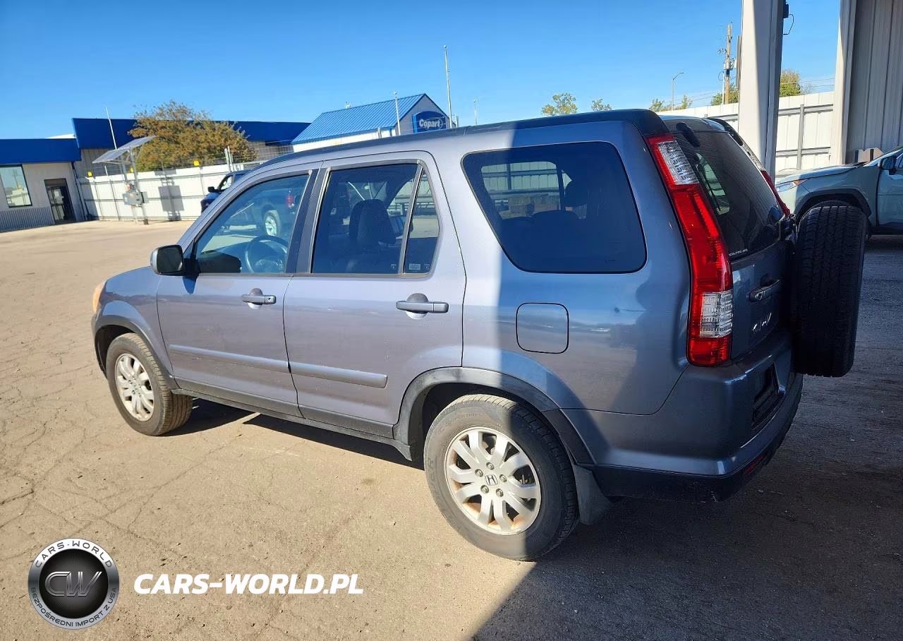 2005 Honda Cr-V Se VIN:JHLRD78975C036333 - 2