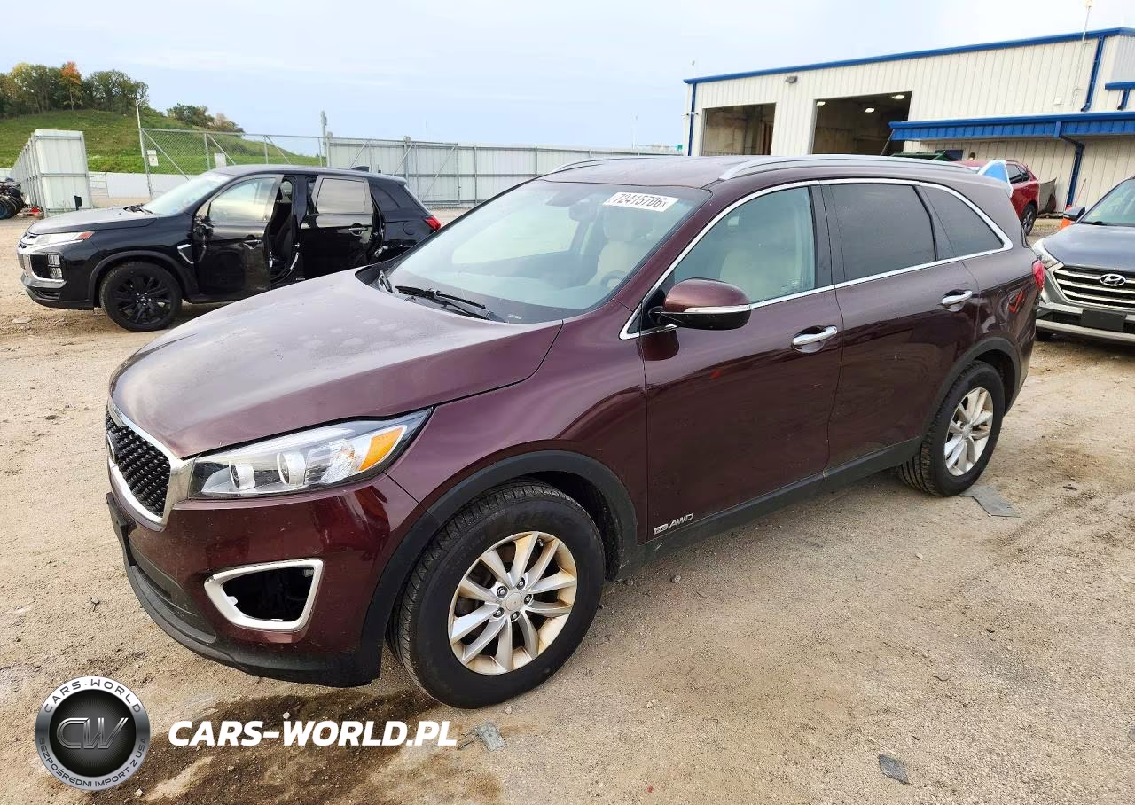 2017 Kia Sorento Lx V6 VIN:5XYPGDA5XHG224622 - 1