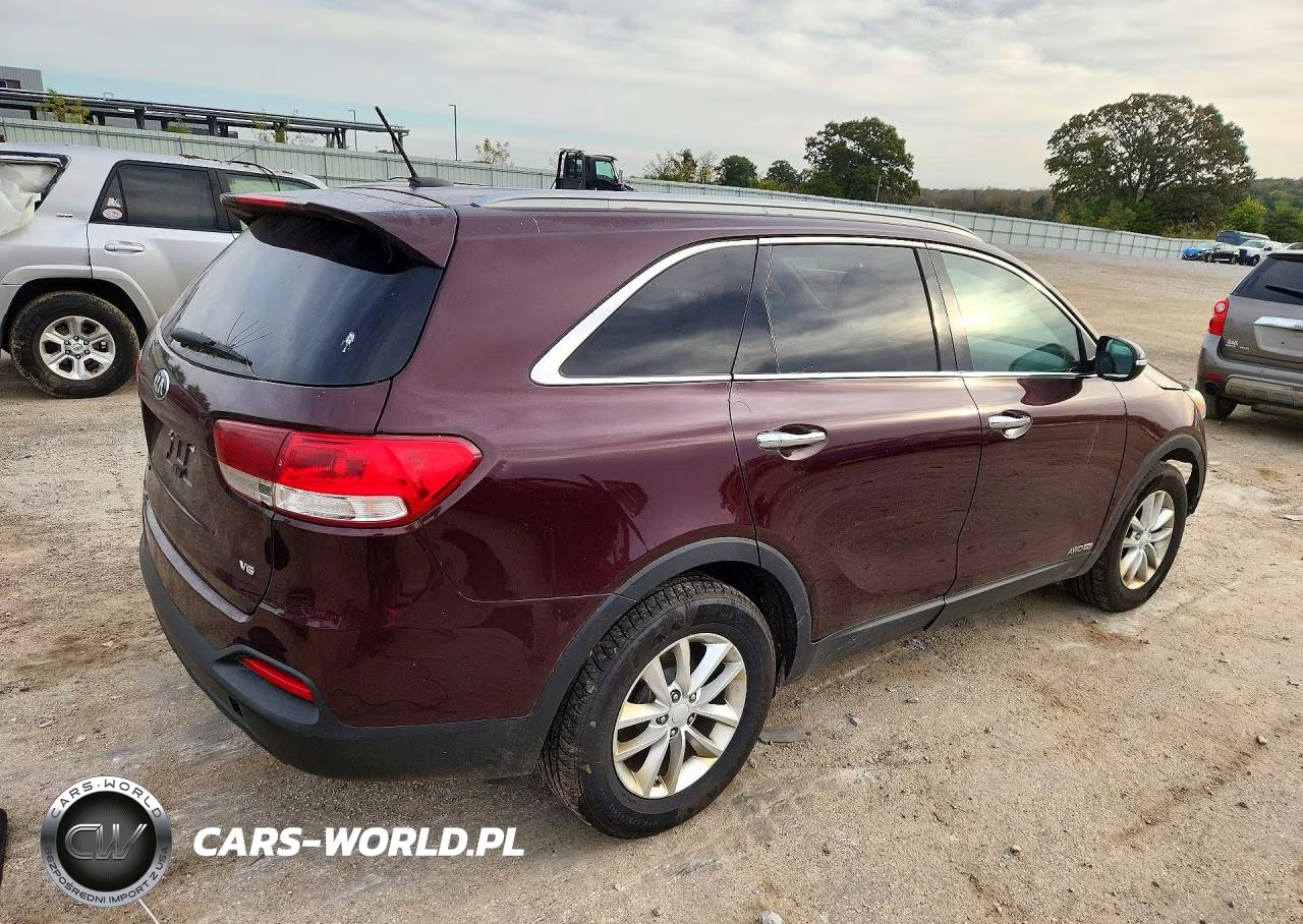 2017 Kia Sorento Lx V6 VIN:5XYPGDA5XHG224622 - 3