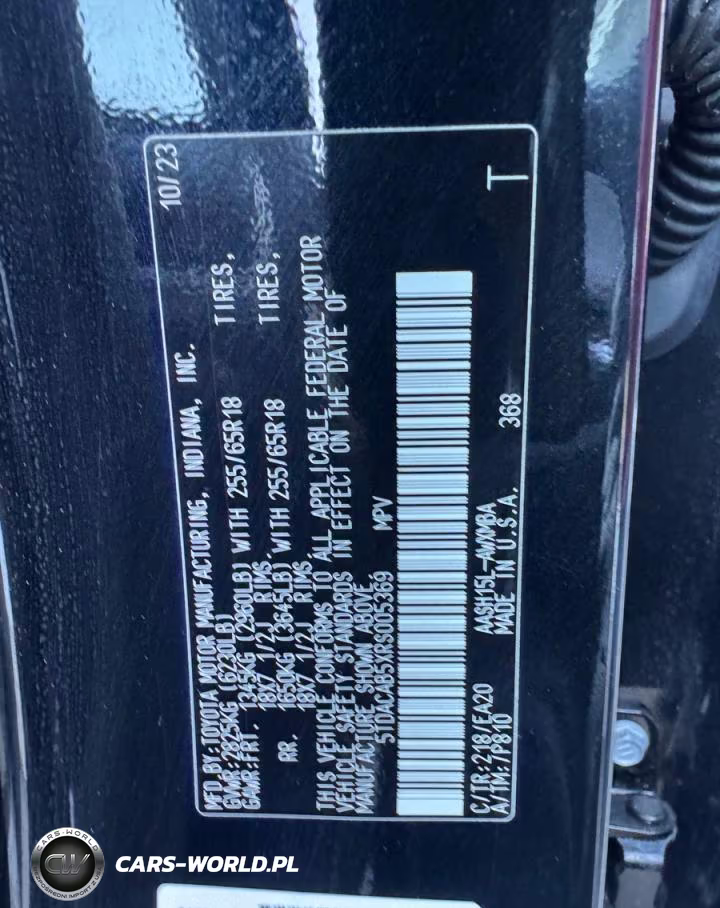 2024 Toyota Grand Highlander Hybrid Xle VIN:5TDACAB5XRS005369 - 12