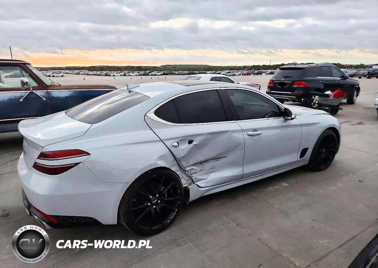 2022 Genesis G70 2.0T Rwd VIN:KMTG34TA9NU102092 - 3