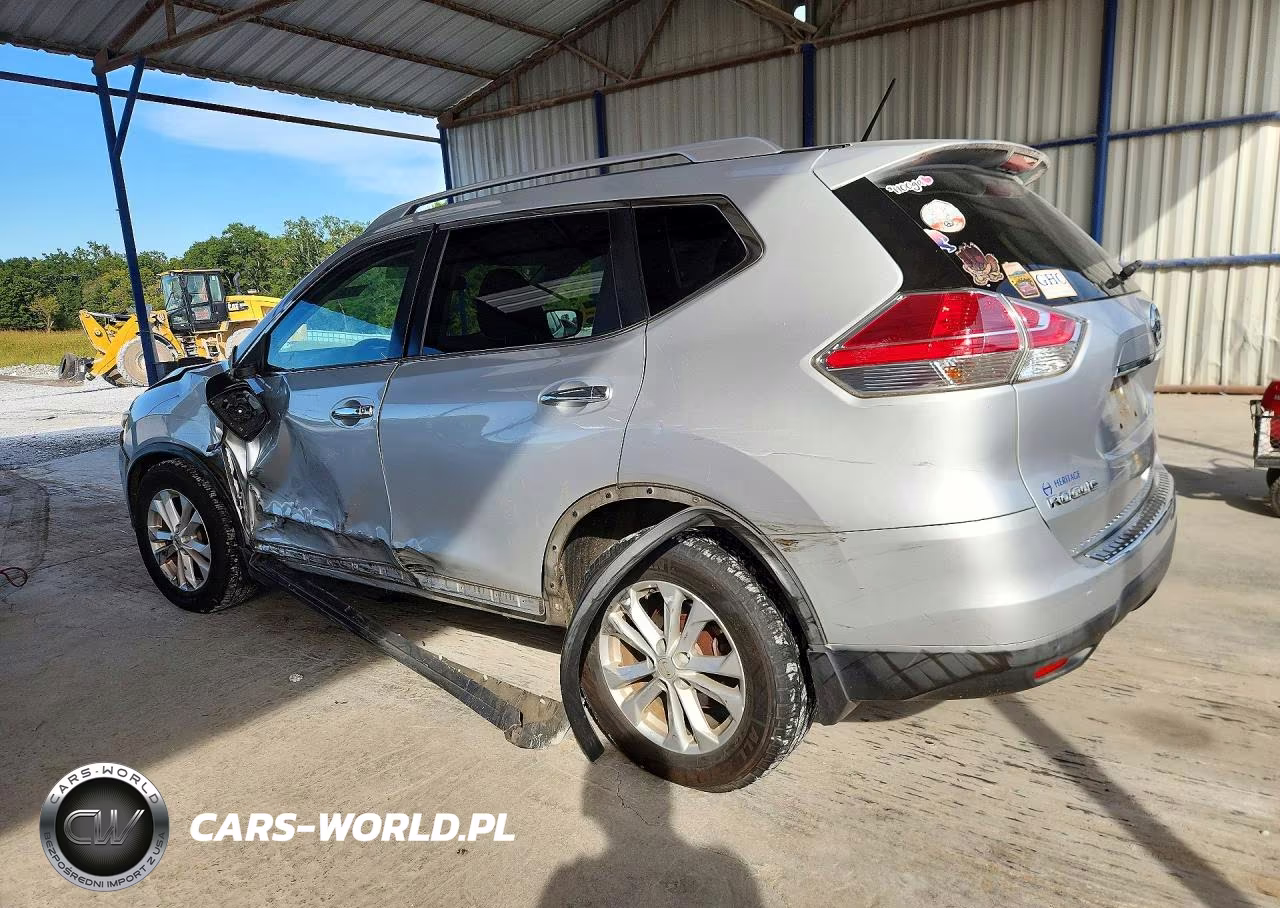 2016 Nissan Rogue Sv VIN:KNMAT2MV3GP680619 - 2
