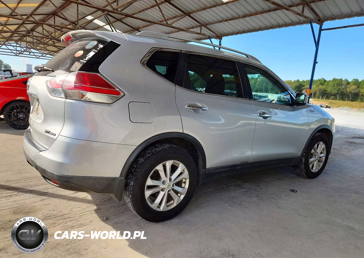2016 Nissan Rogue Sv VIN:KNMAT2MV3GP680619 - 3