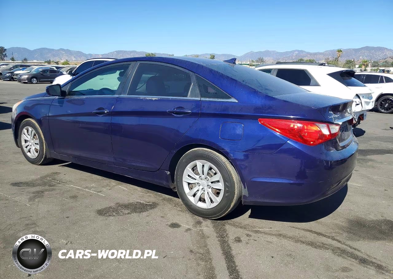 2013 Hyundai Sonata Gls VIN:5NPEB4ACXDH593584 - 2
