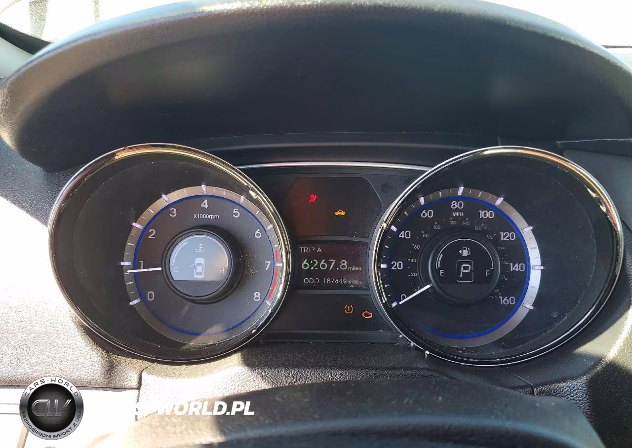 2013 Hyundai Sonata Gls VIN:5NPEB4ACXDH593584 - 9