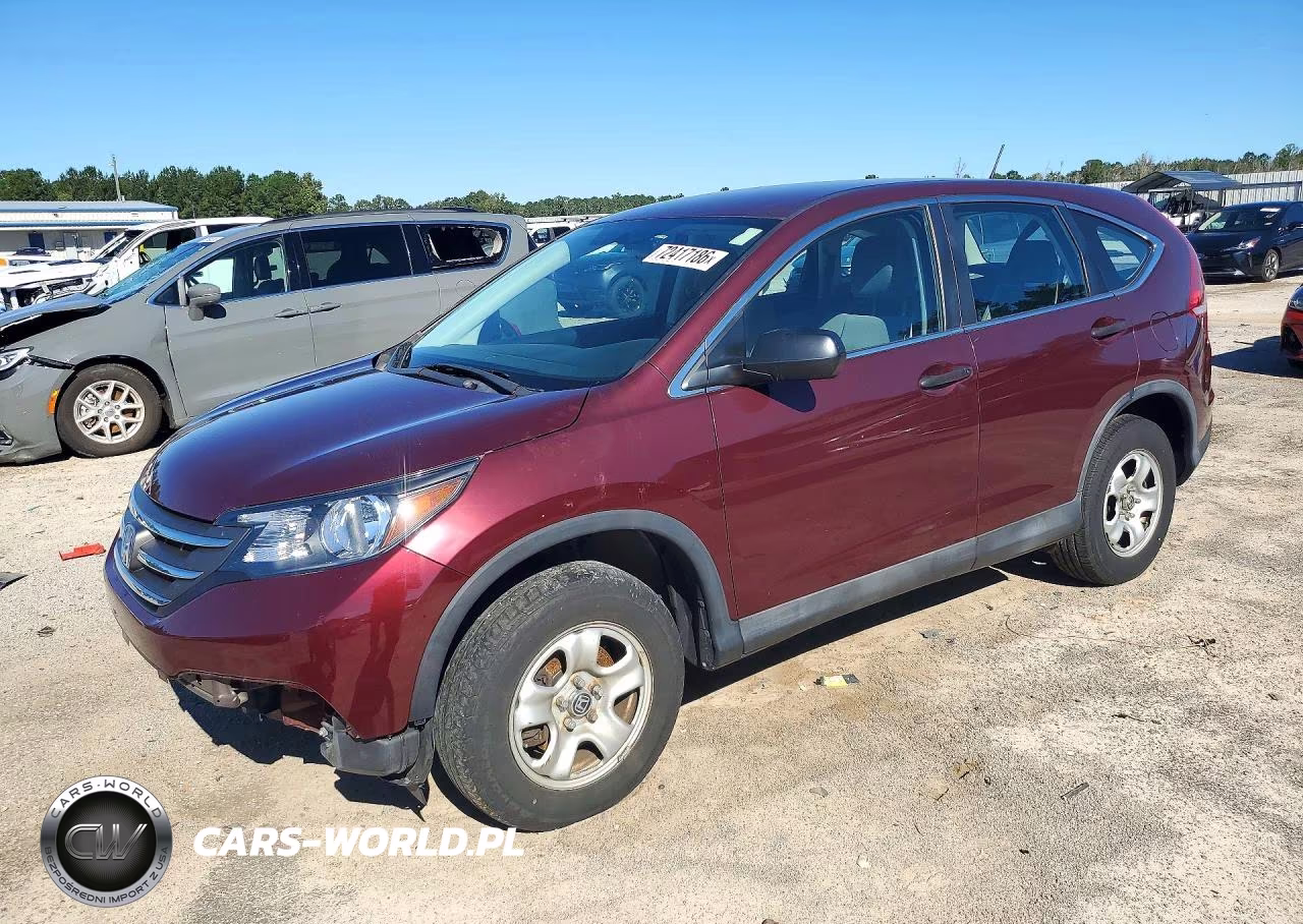 2014 Honda Cr-V Lx VIN:5J6RM4H36EL078770 - 1