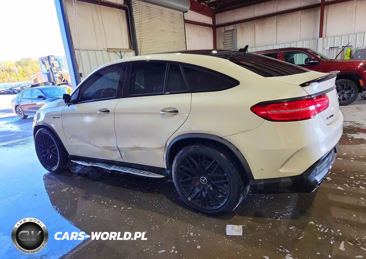 2017 Mercedes-Benz Amg Gle 63 Coupe S 4Matic VIN:4JGED7FB7HA068292 - 2