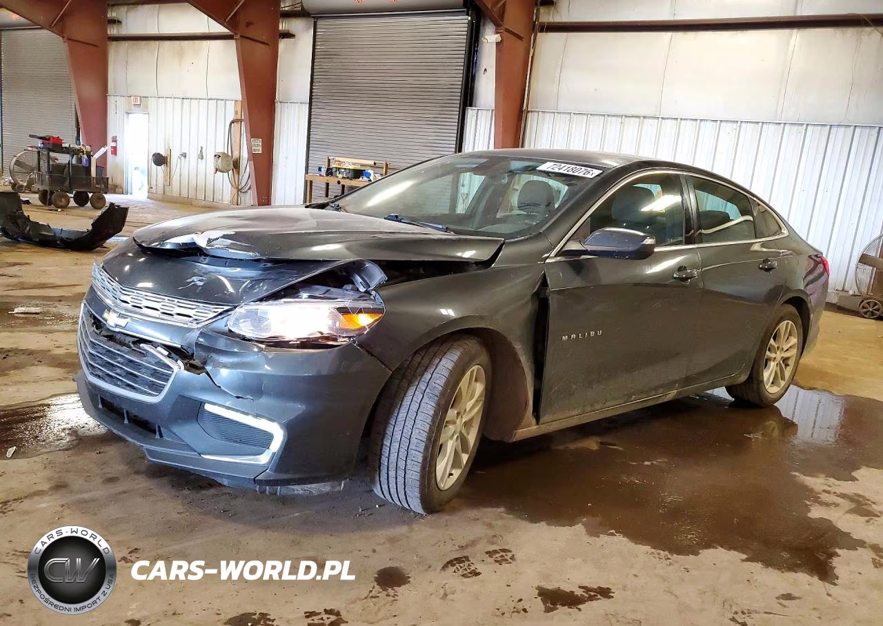 2016 Chevrolet Malibu Lt VIN:1G1ZE5ST8GF337027 - 1