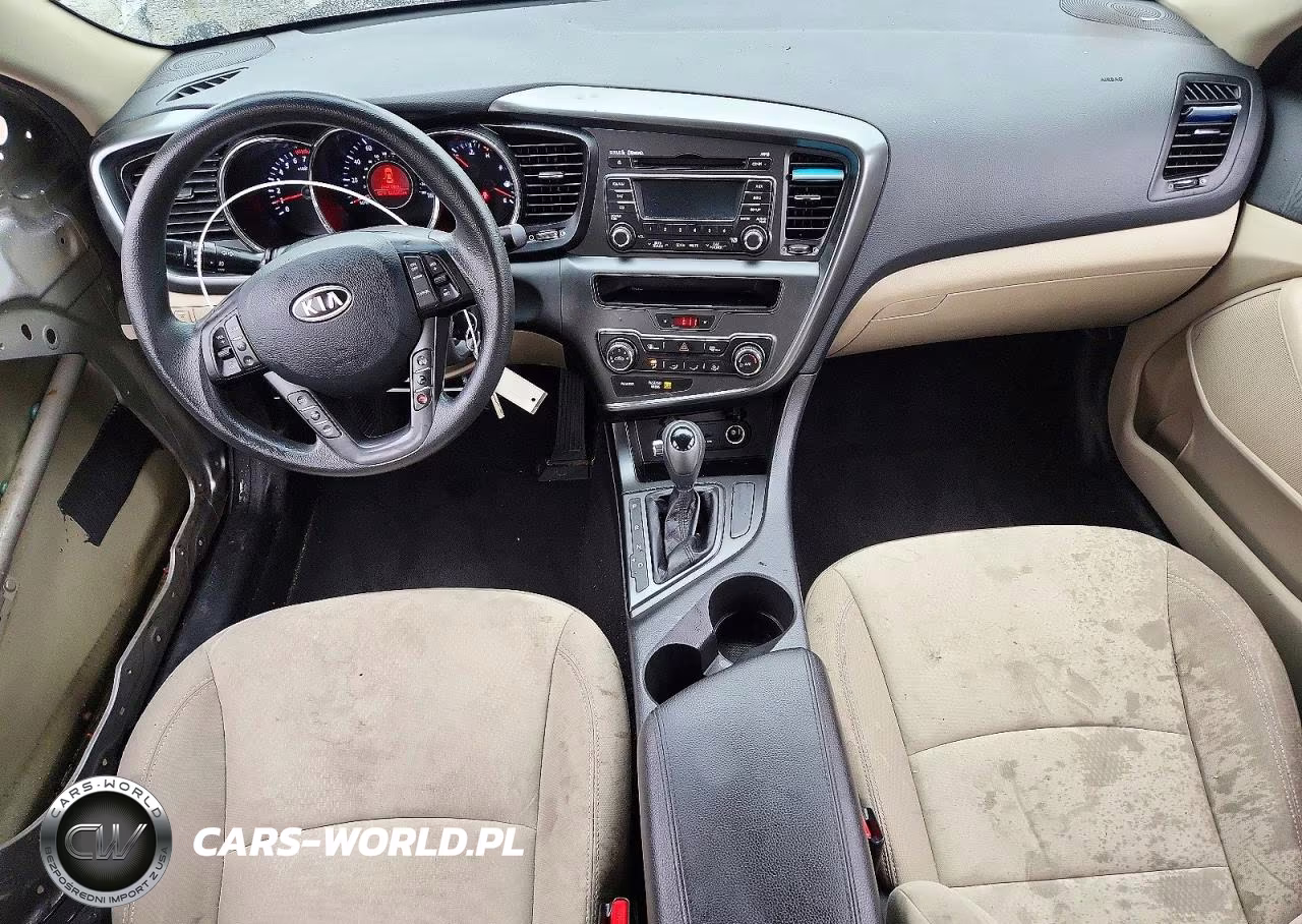2012 Kia Optima Lx VIN:KNAGM4A76C5285121 - 8