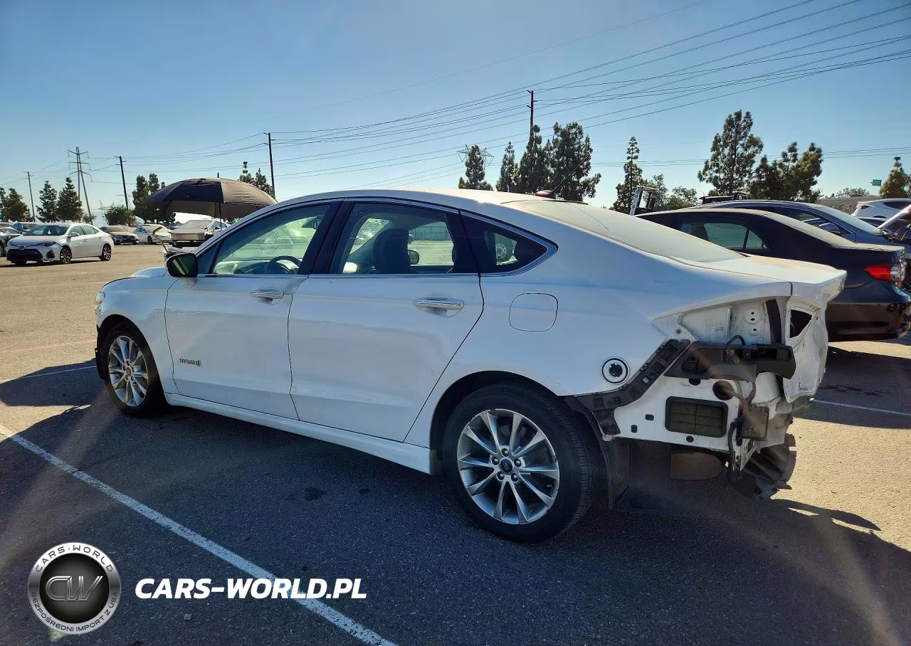 2017 Ford Fusion Se Hybrid VIN:3FA6P0LU4HR409379 - 2