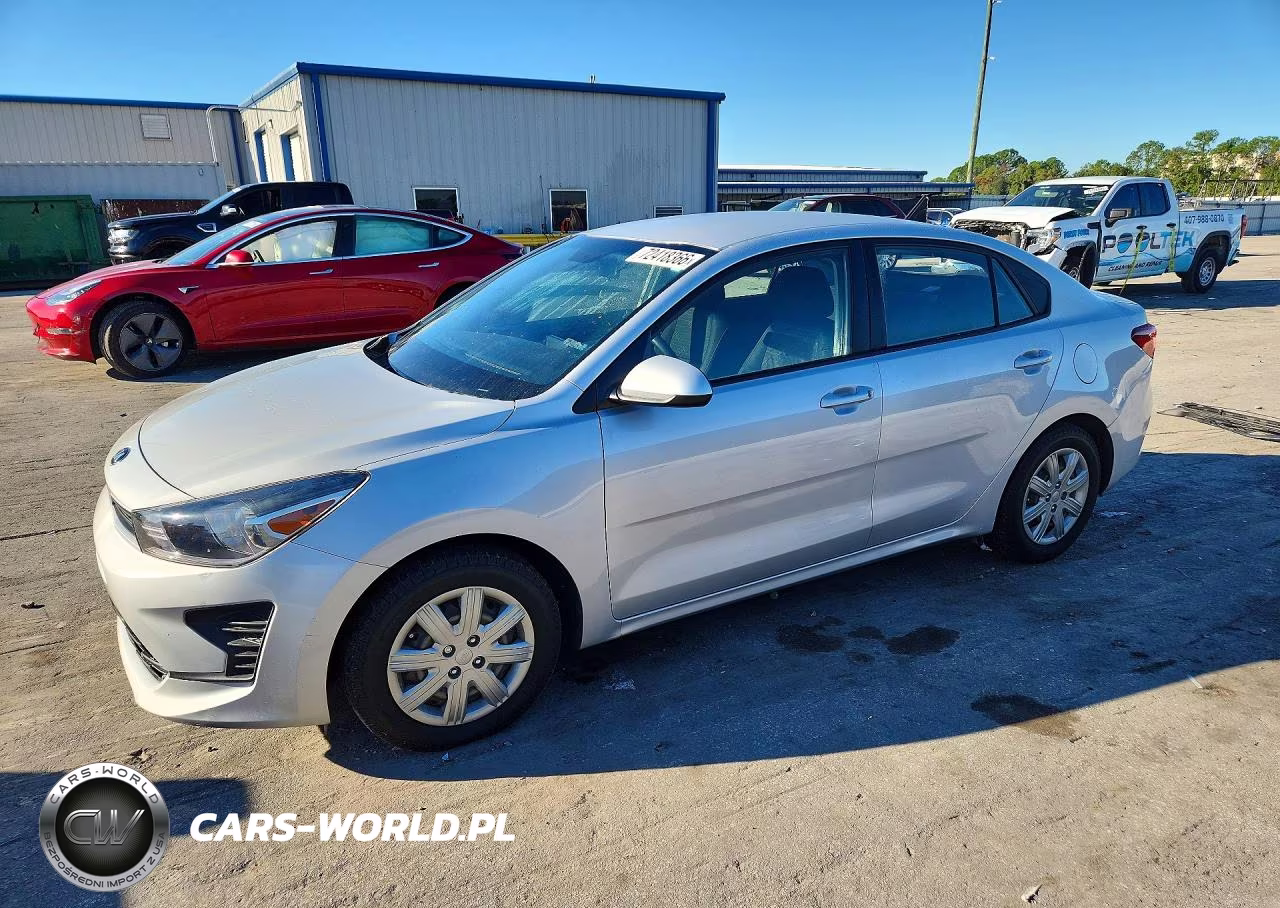 2021 Kia Rio Lx VIN:3KPA24AD7ME394987 - 1