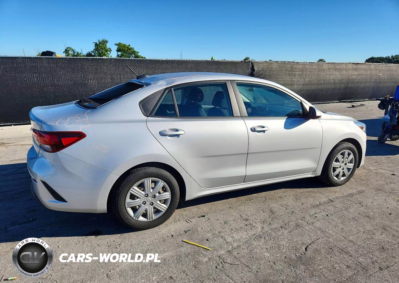 2021 Kia Rio Lx VIN:3KPA24AD7ME394987 - 3