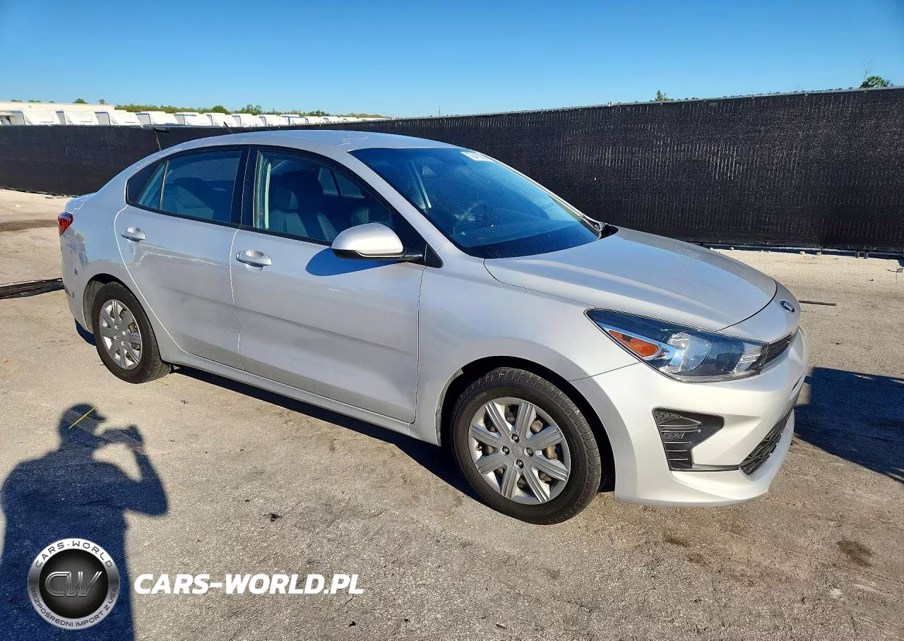 2021 Kia Rio Lx VIN:3KPA24AD7ME394987 - 4