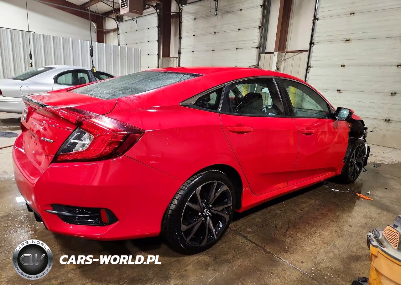 2020 Honda Civic Sport VIN:2HGFC2F80LH516127 - 3