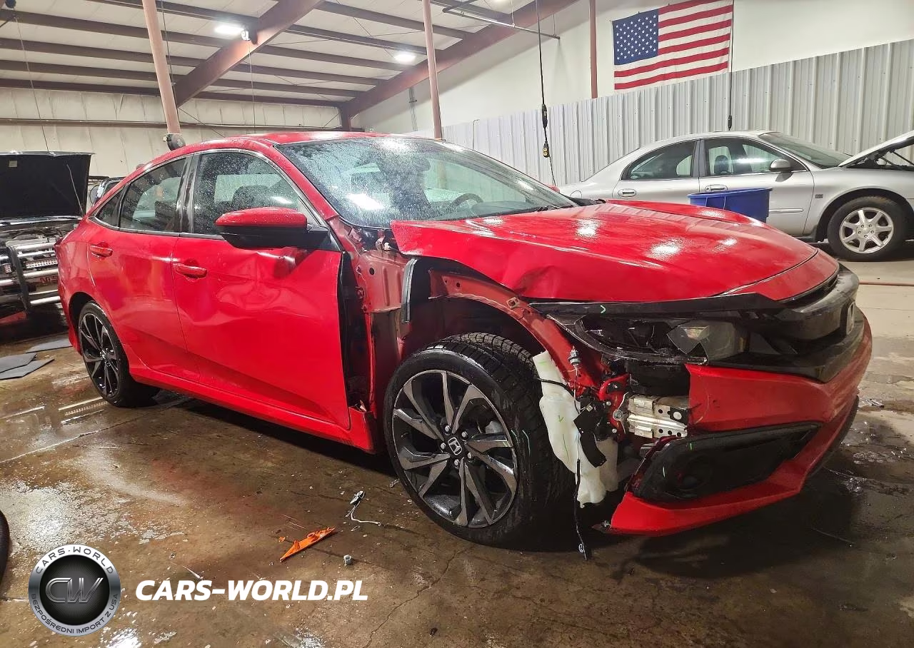 2020 Honda Civic Sport VIN:2HGFC2F80LH516127 - 4