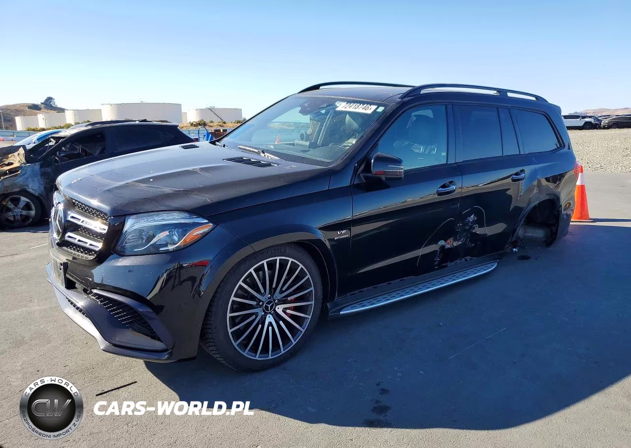 2019 Mercedes-Benz Gls 63 Amg 4Matic VIN:4JGDF7FE7KB209931 - 1