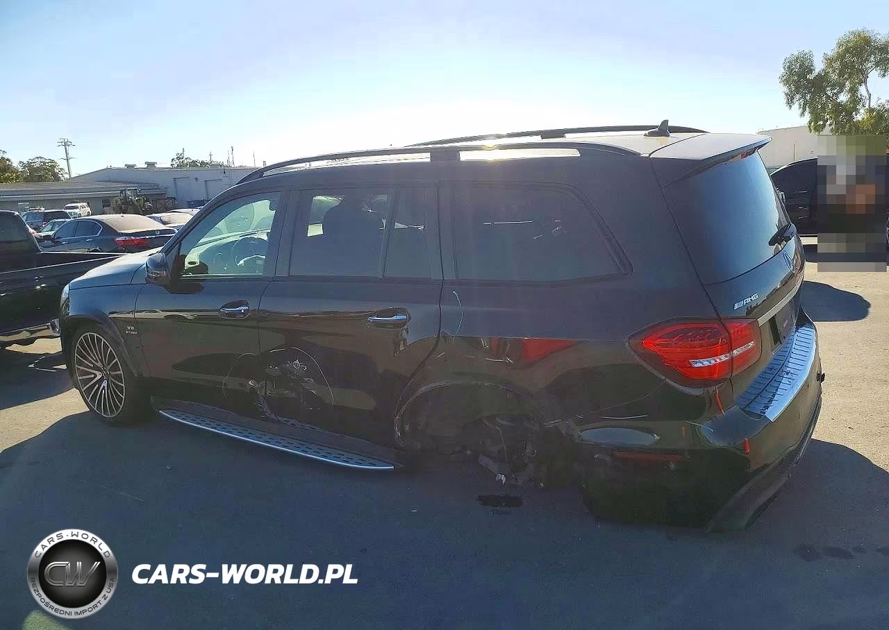 2019 Mercedes-Benz Gls 63 Amg 4Matic VIN:4JGDF7FE7KB209931 - 2