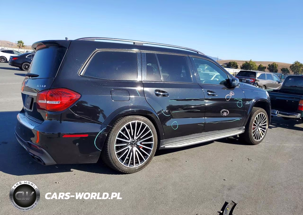 2019 Mercedes-Benz Gls 63 Amg 4Matic VIN:4JGDF7FE7KB209931 - 3