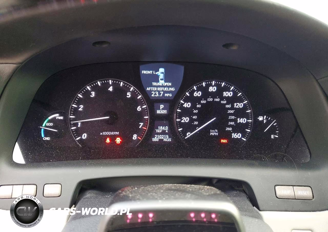 2008 Lexus Ls 600Hl VIN:JTHDU46F785000258 - 9