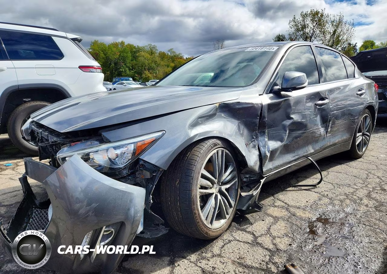 2016 Infiniti Q50 3.0T Premium VIN:JN1EV7AR7GM345349 - 1