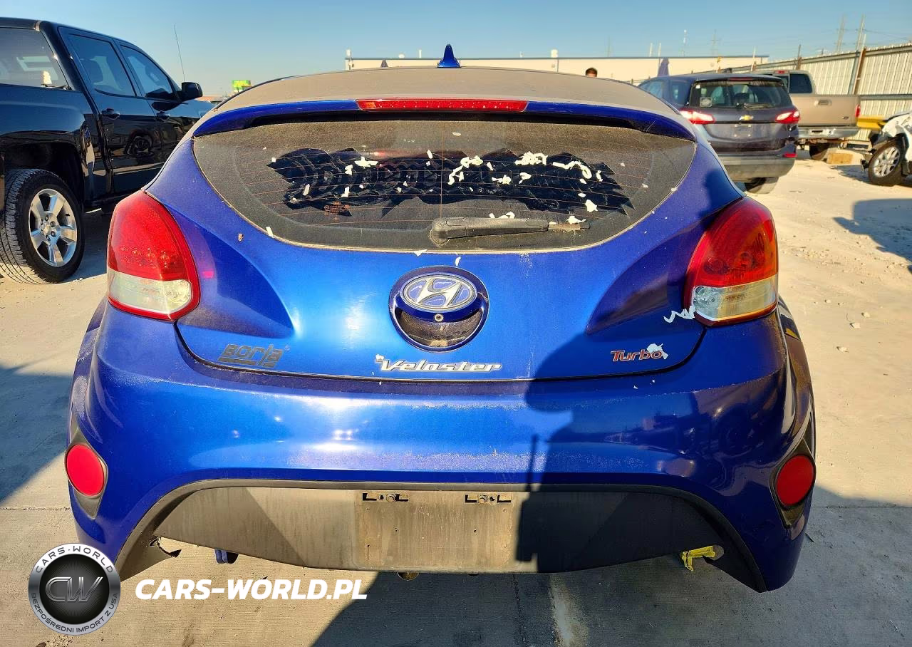 2014 Hyundai Veloster Turbo VIN:KMHTC6AE5EU201308 - 6