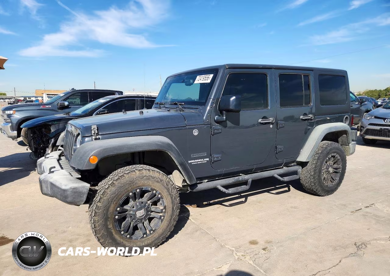 2017 JEEP WRANGLER UNLIMITED SPORT VIN:1C4BJWDG3HL676419 - 1