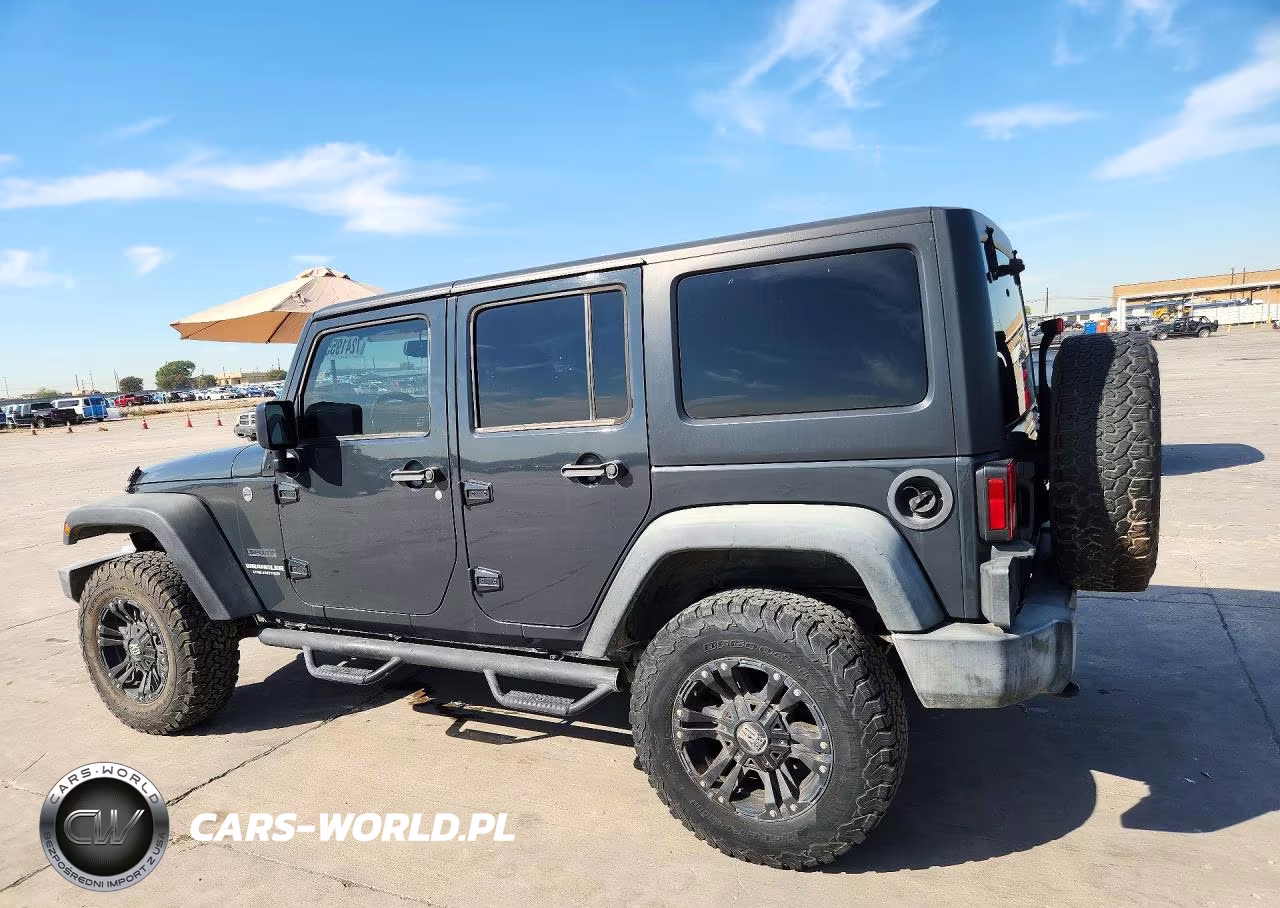 2017 JEEP WRANGLER UNLIMITED SPORT VIN:1C4BJWDG3HL676419 - 2