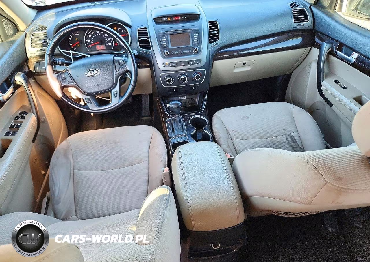 2014 Kia Sorento Lx VIN:5XYKT3A63EG449632 - 8