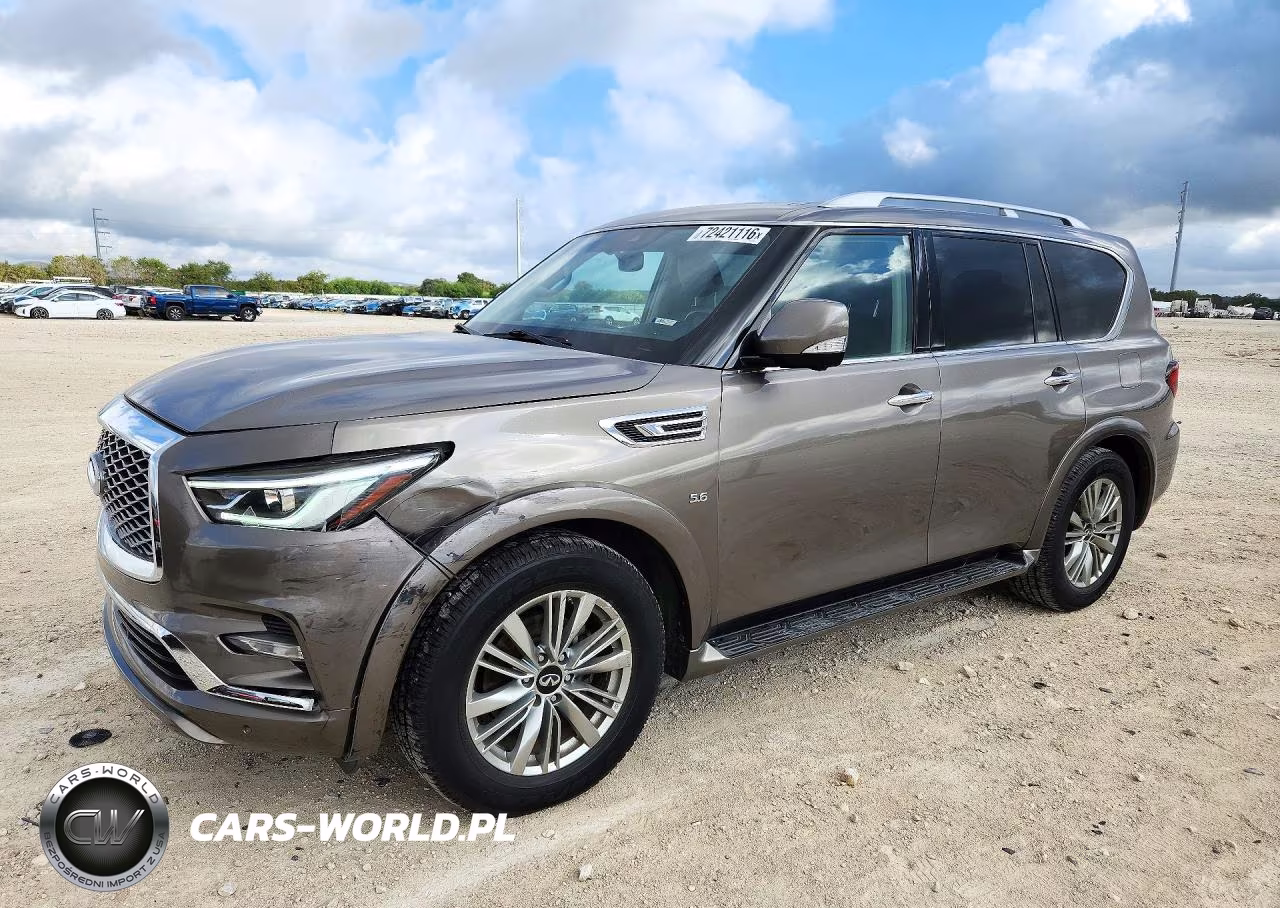 2019 Infiniti Qx80 Luxe VIN:JN8AZ2NF6K9682405 - 1