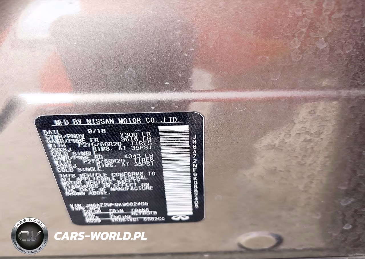 2019 Infiniti Qx80 Luxe VIN:JN8AZ2NF6K9682405 - 13