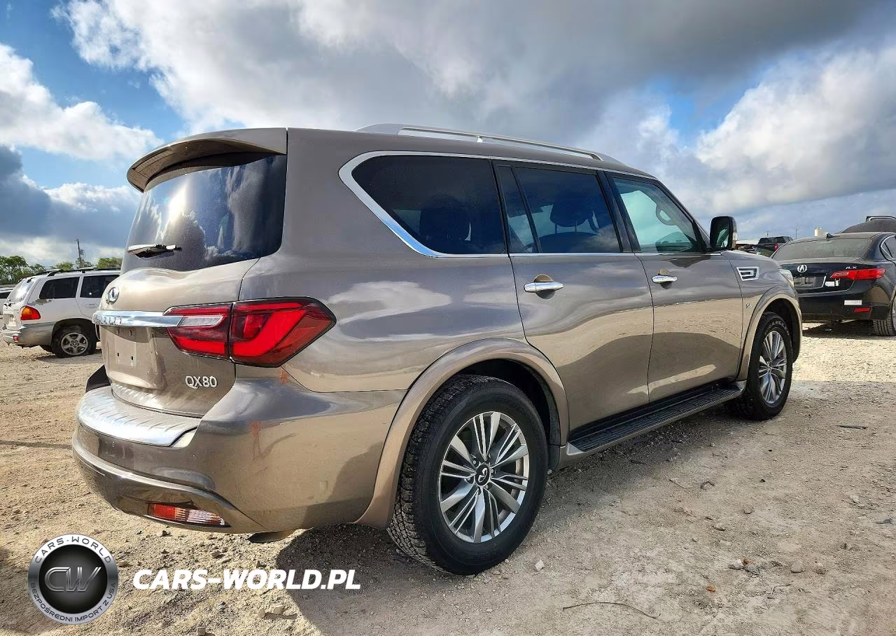 2019 Infiniti Qx80 Luxe VIN:JN8AZ2NF6K9682405 - 3